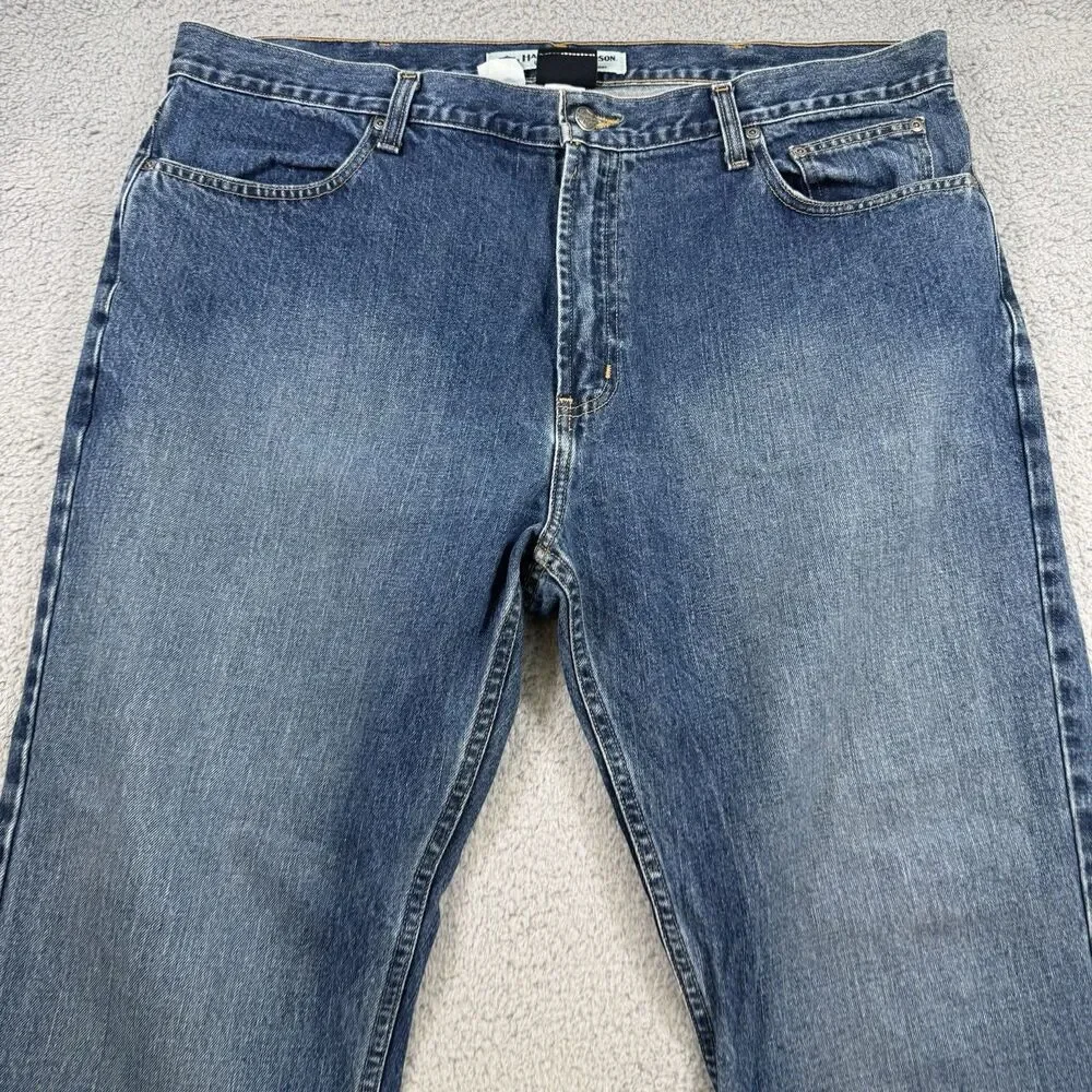 Harley Davidson Jeans Mens‎ 42x30 Blue Straight Leg Biker Traditional Fit Riding